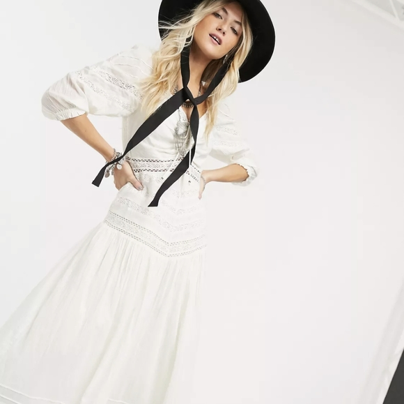 Please see copy listing Free People sweethearts midi dress - Picture 3 of 16